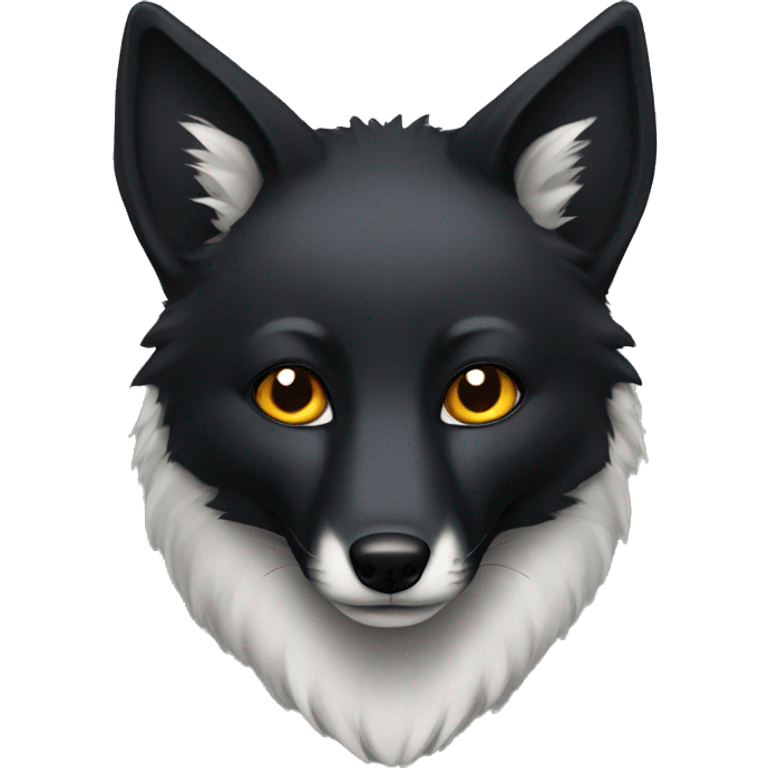 Black Fox emoji