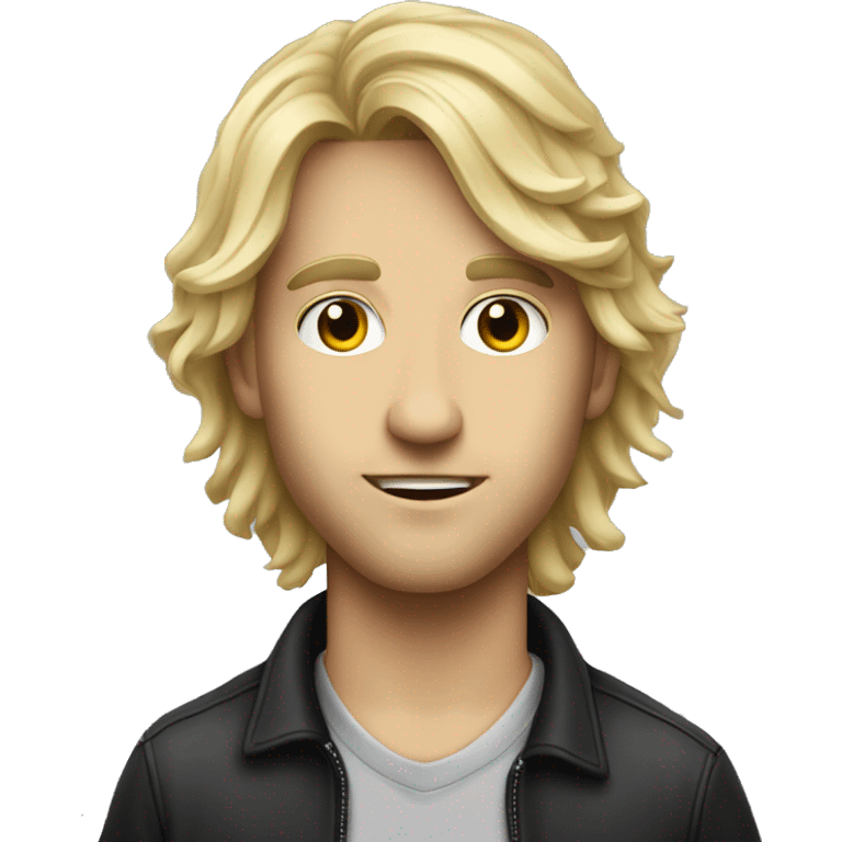 YOUNG, TALL, LANK-HAIRED MUSIC PRODUCER emoji