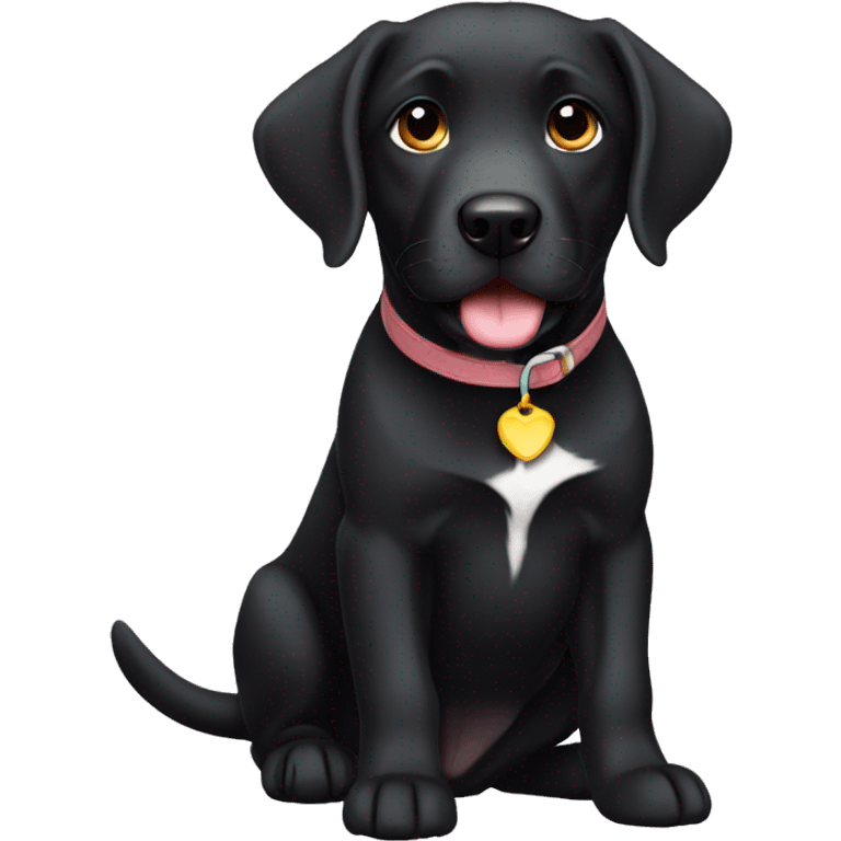 Labradors black emoji