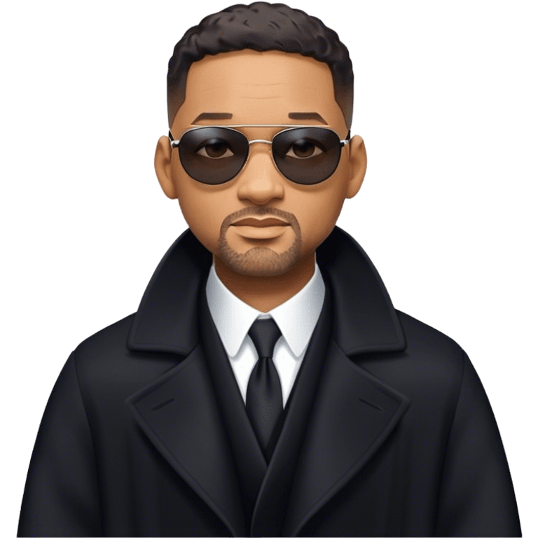 photorealistic will smith neo character matrix emoji