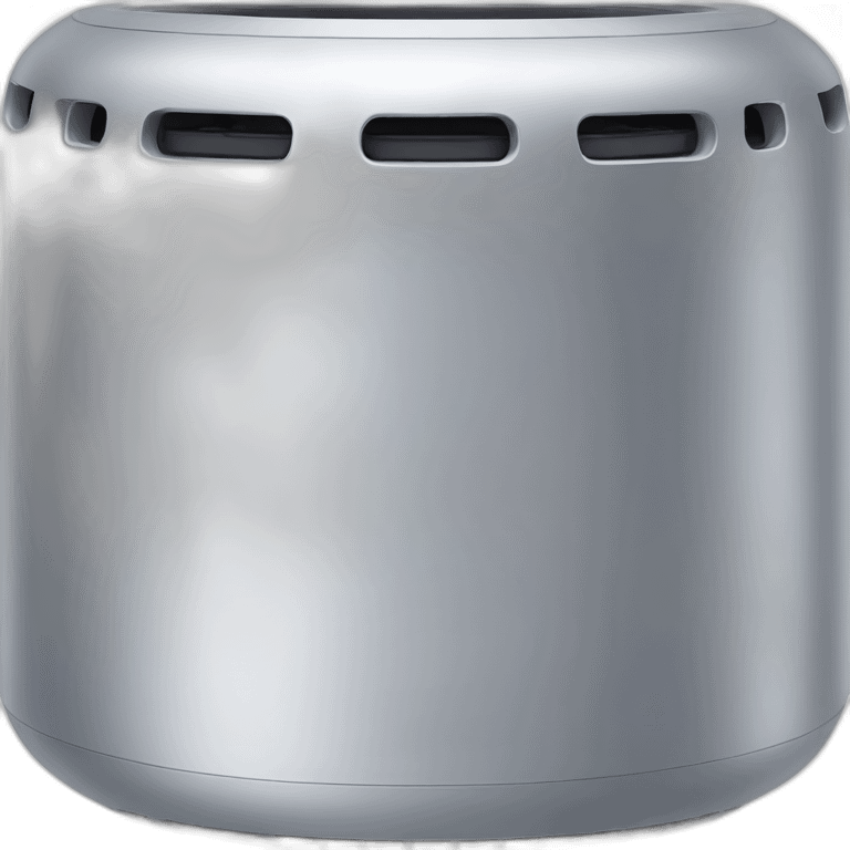 Apple Mac Pro cylinder emoji