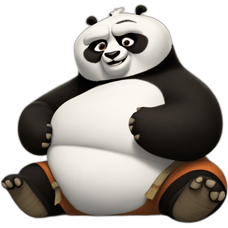 Kung fu panda emoji