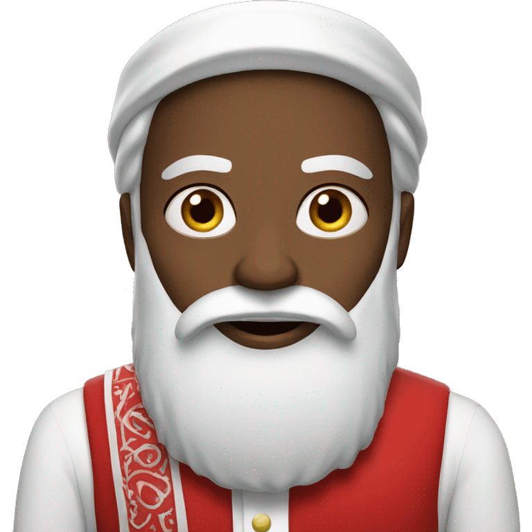 Santa in Saudi emoji