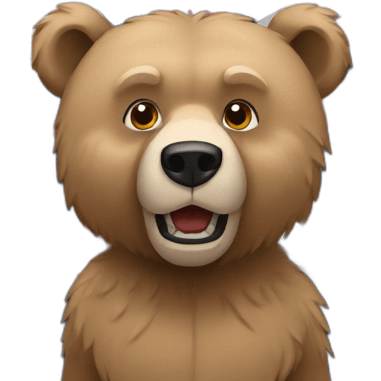 britain bear strong emoji