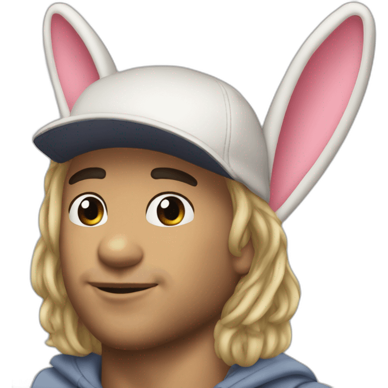 Bad Bunny the boyfriend of kendal Jenner emoji