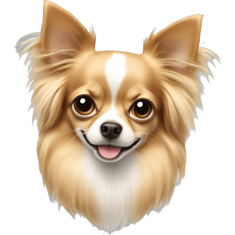 Long-haired chihuahua emoji