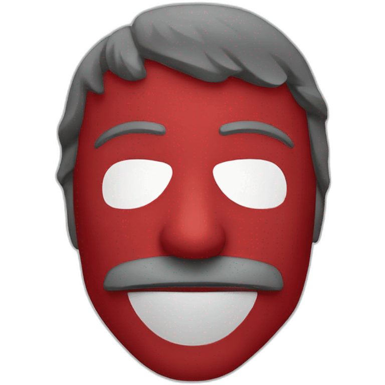 mask Casa del papel emoji