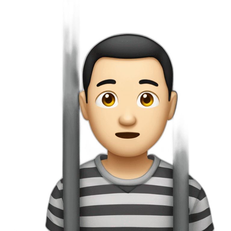 Chinese in prison emoji