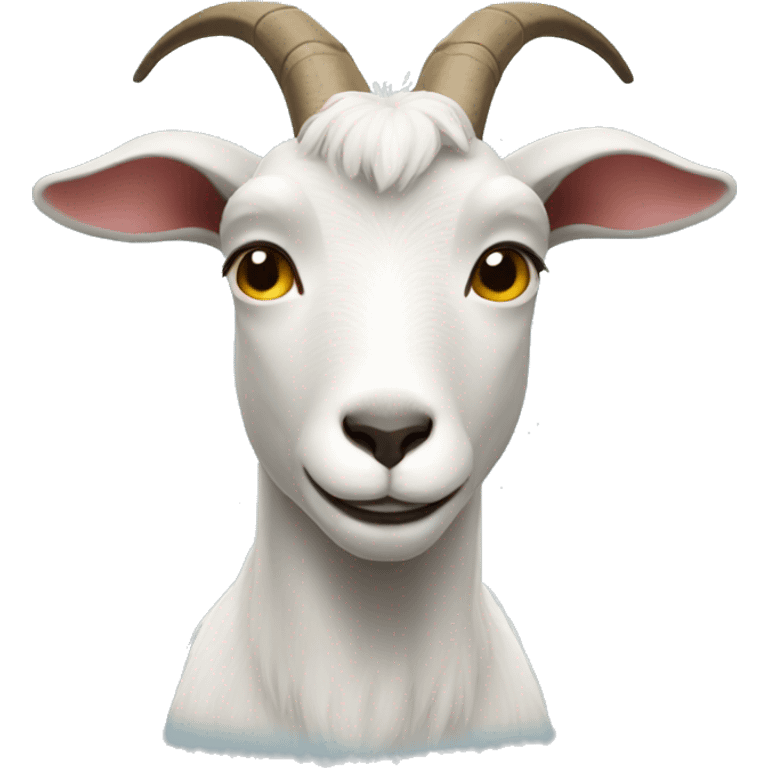 goat with visual impairment emoji