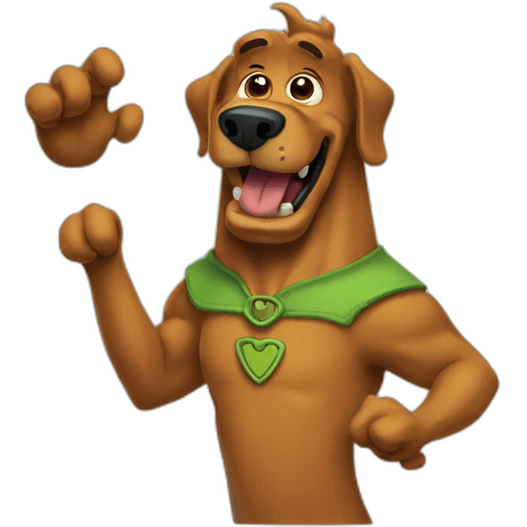 Scooby-Doo Monster emoji