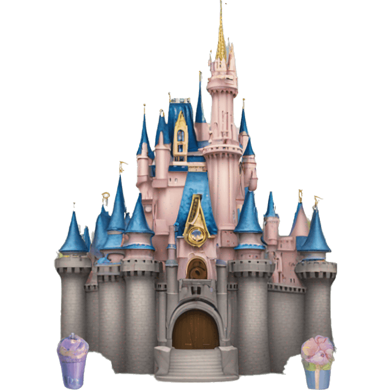 Cinderella castle emoji