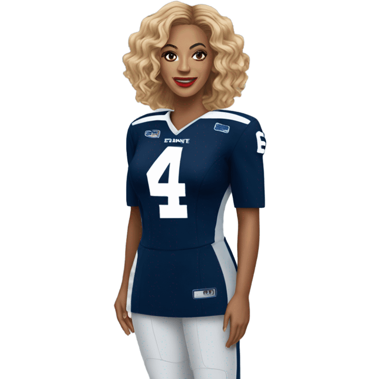 beyoncé penn state jersey emoji