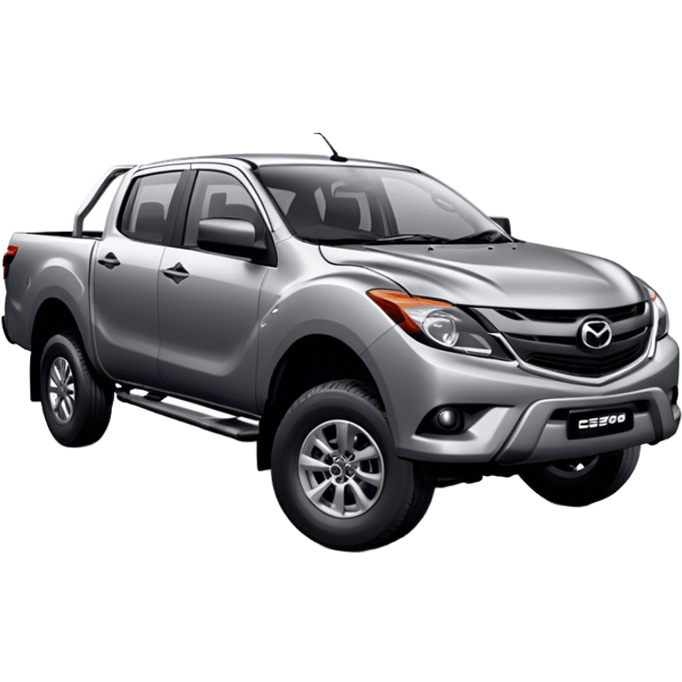 Mazda BT-50 - Mazda (Model Year: 2022) (Iconic colour: Dark Silver) emoji