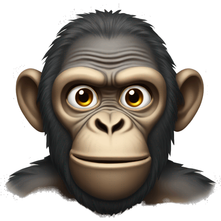 ugly ape emoji