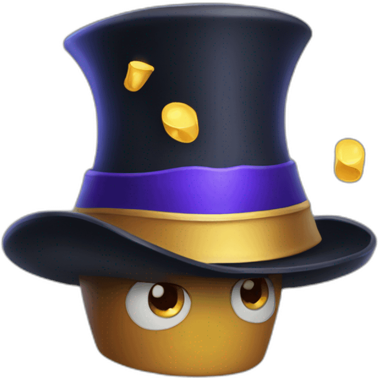 A magicians hat emoji