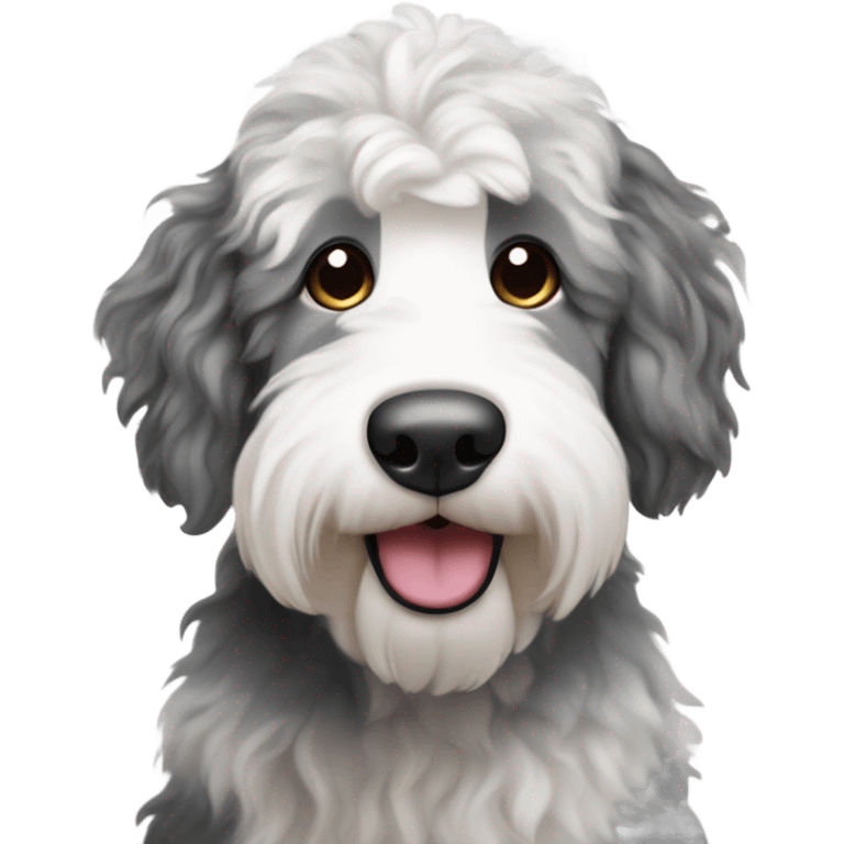 Merle sheepadoodle emoji