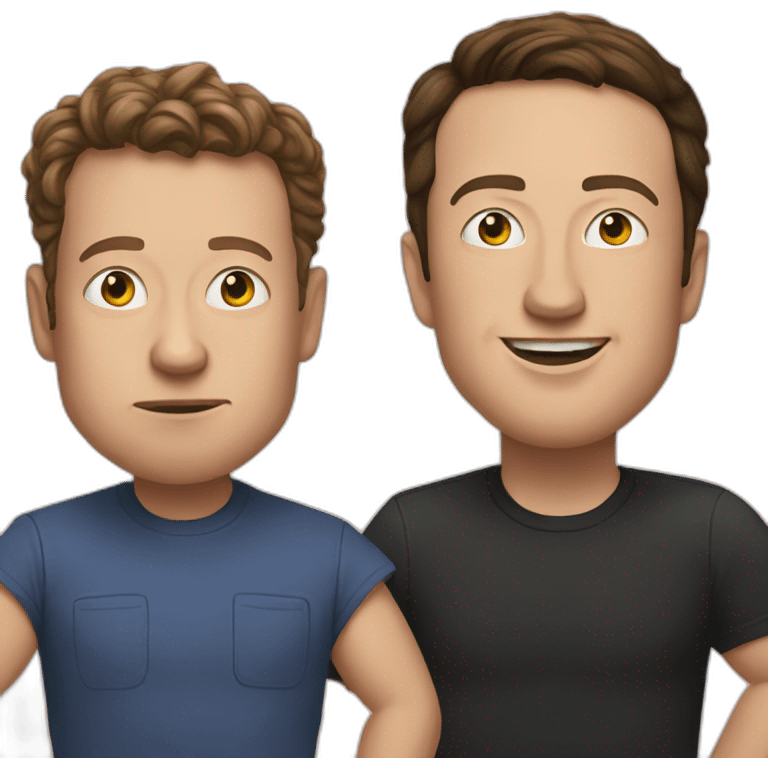 Zuck vs musk emoji