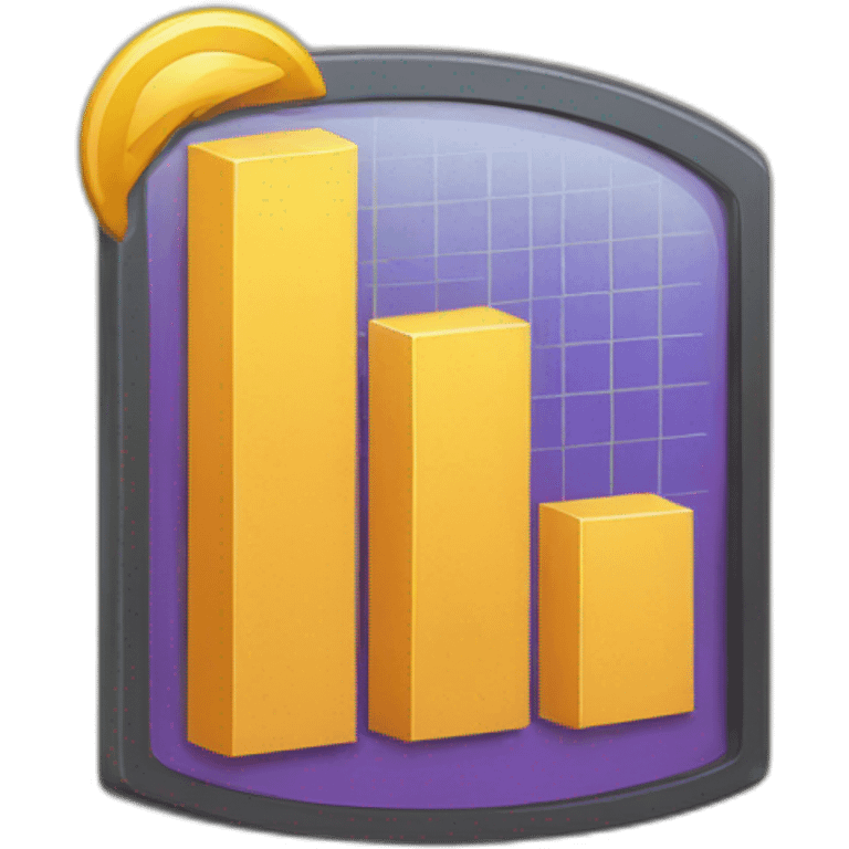 financial growth graph badge emoji