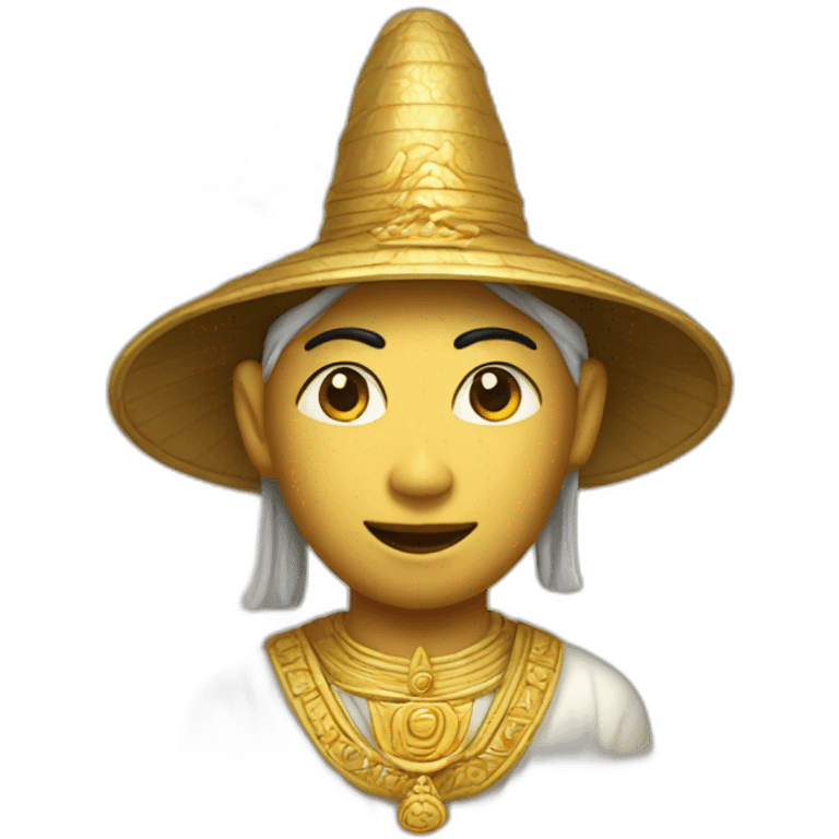 Sacred of Burma with a duke’s hat emoji