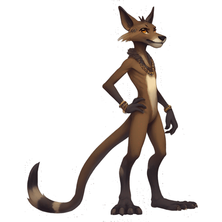  anthro modern vernid full body by LiLaiRa emoji