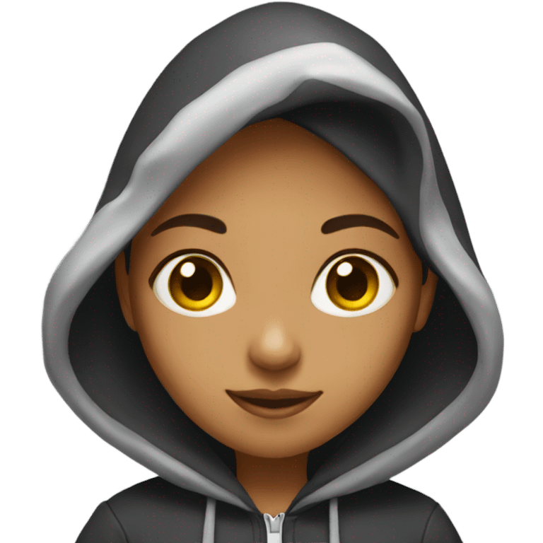 girl in the hood  emoji