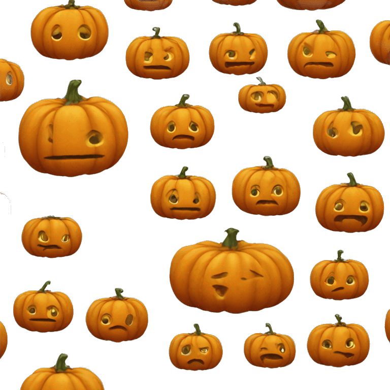 whole pumpkin emoji