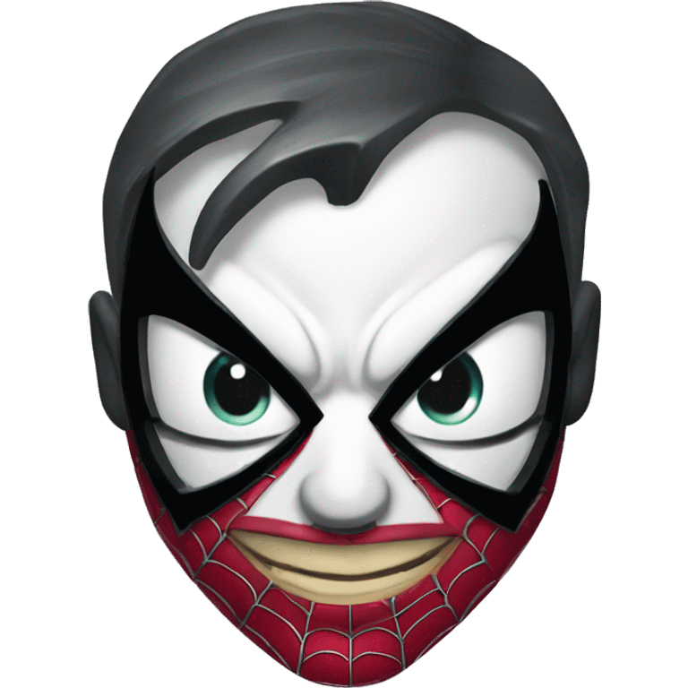 venomized spider-man emoji