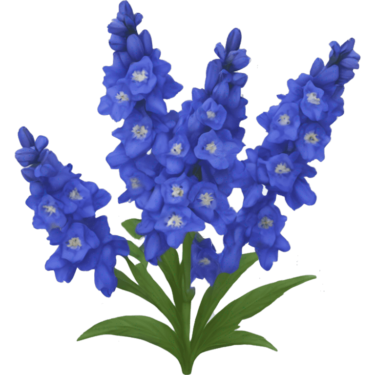 delphinium bouquet emoji