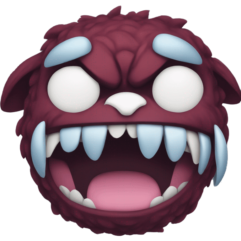 Angry stitch emoji