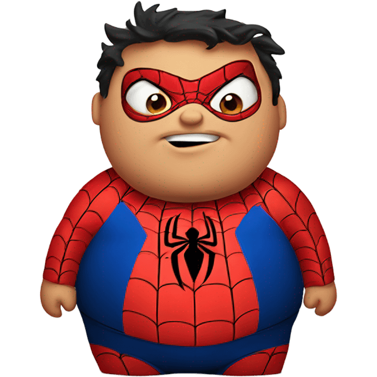 Fat fat fat spiderman emoji