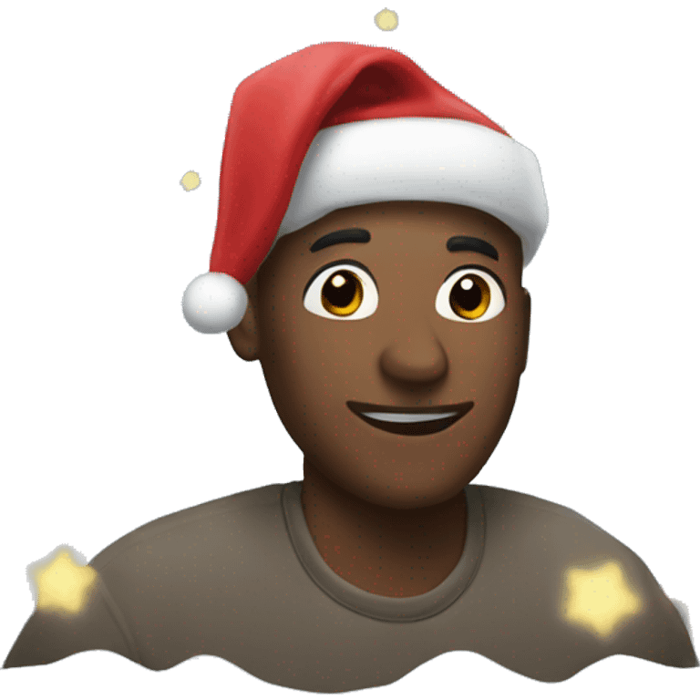 Christmas night emoji