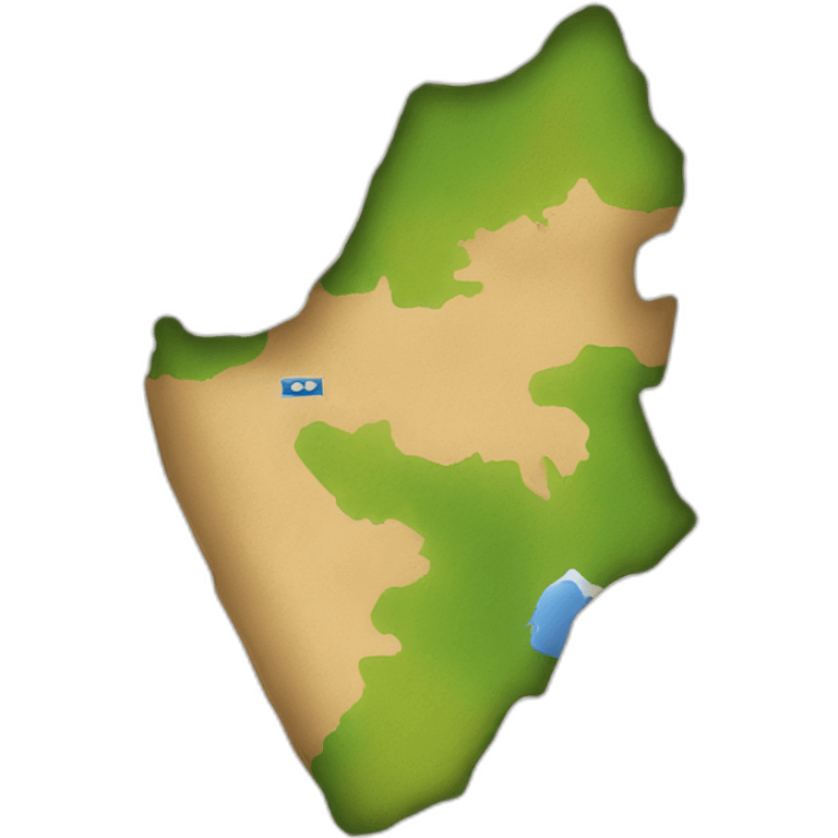 israel map emoji