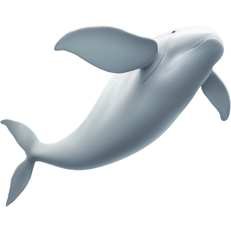 white whale , underside emoji