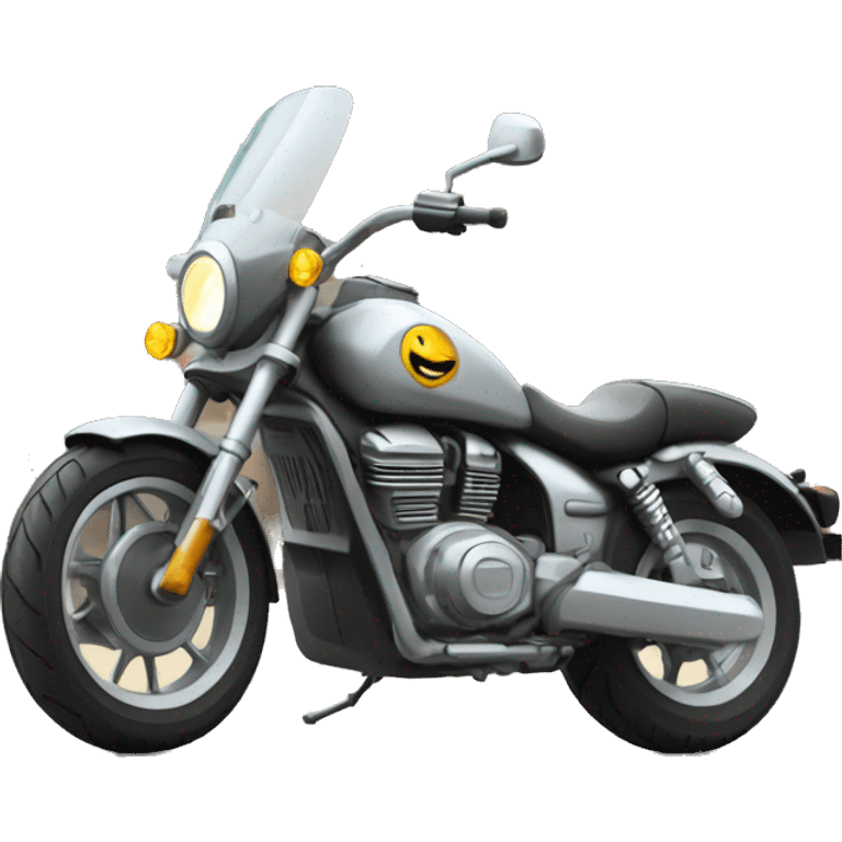 Moto faire en billet  emoji