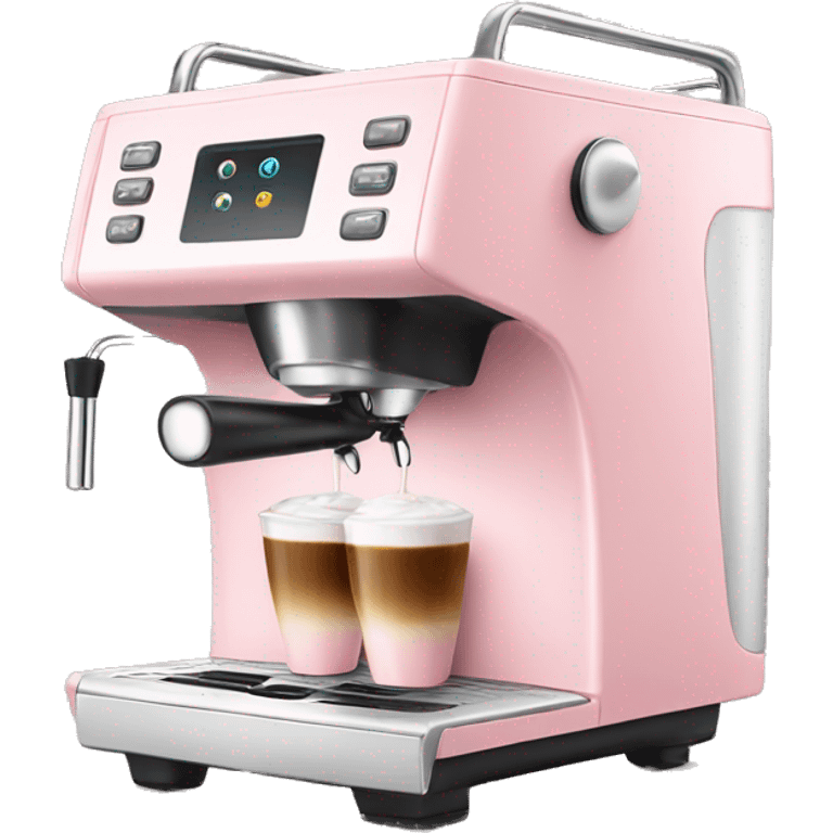 Light Pink coffee machine  emoji