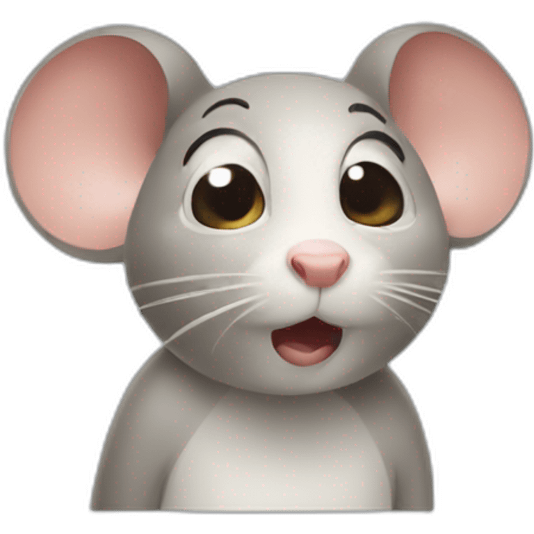 confused mouse emoji