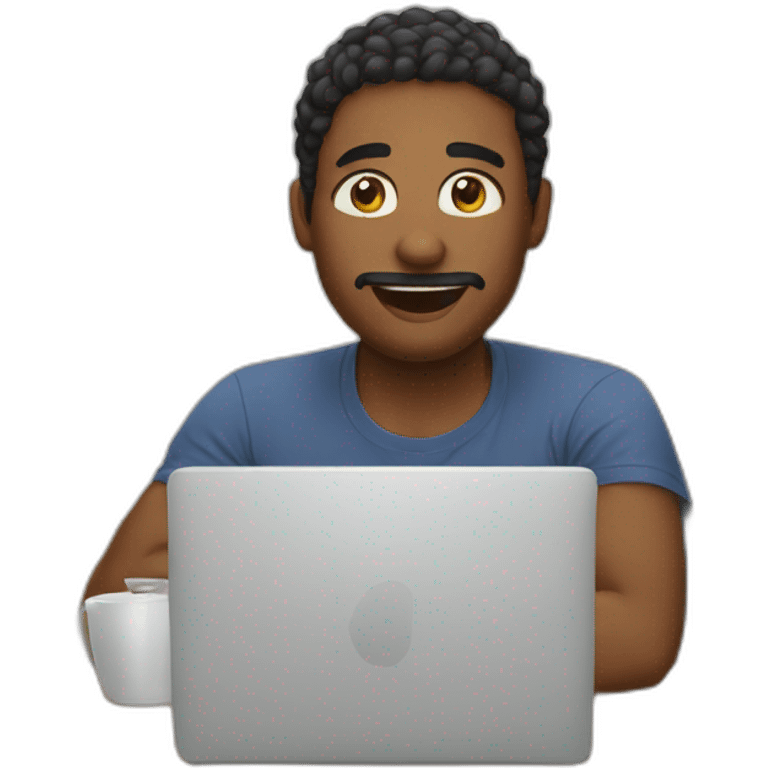 Work at home emoji