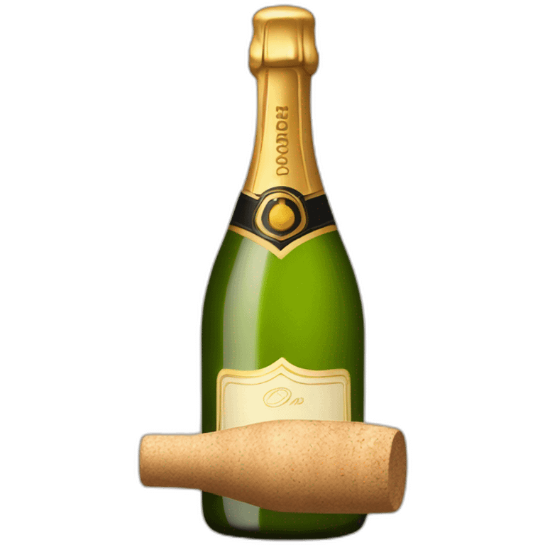 opening-champagne-bottle-with-cork emoji