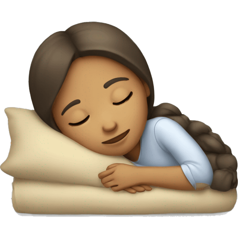 sleeping girl  emoji