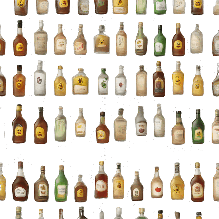 liquor bottles emoji