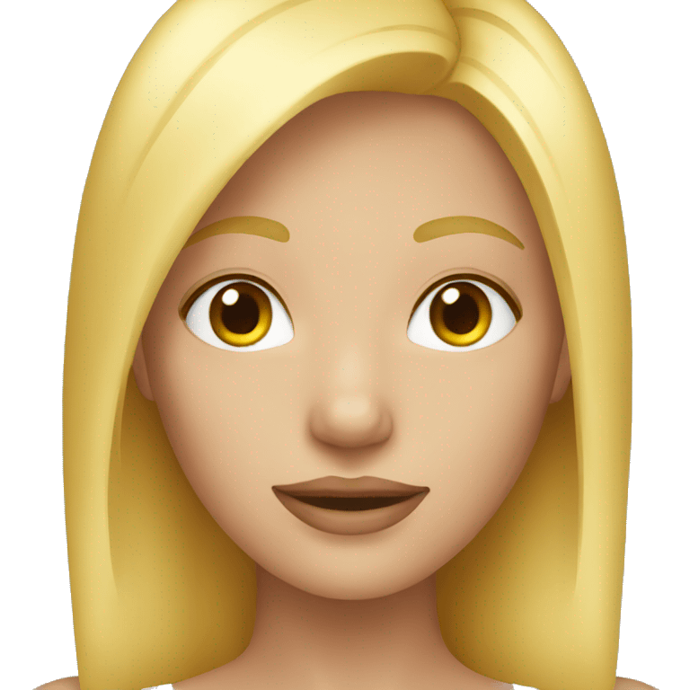 blonde  emoji