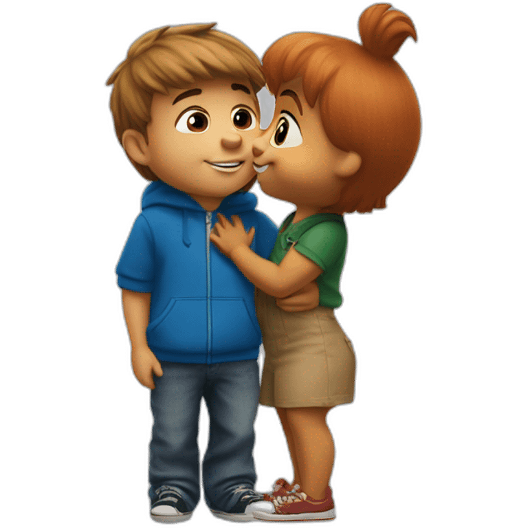 ste ellis making out with alvin the chipmunk emoji