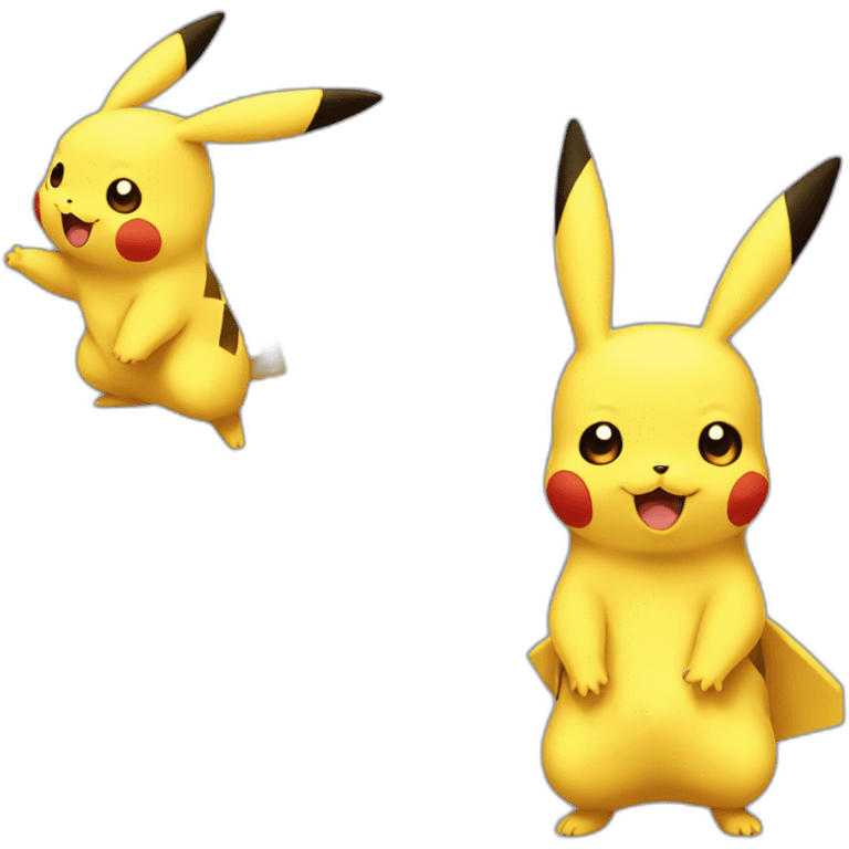 Pikachu-pleurant-de-joie emoji