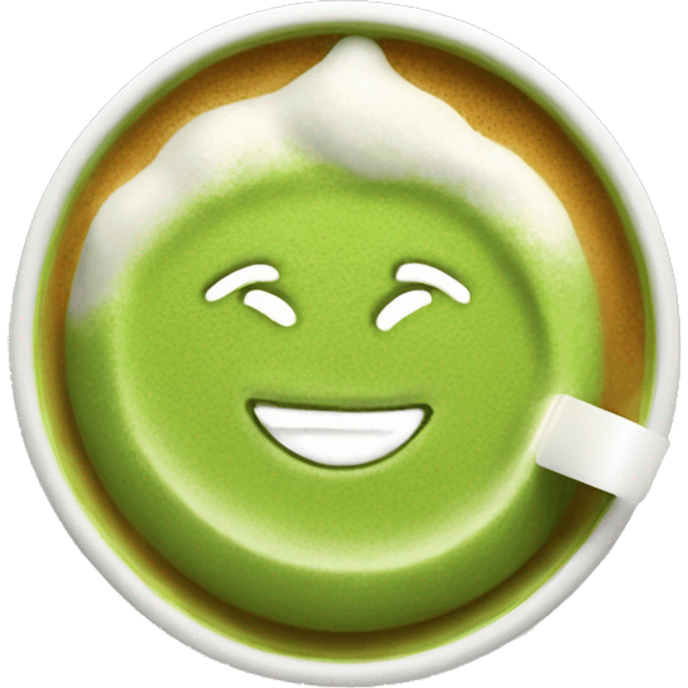 Matcha latte emoji