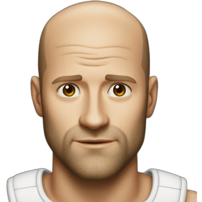 Statham sans chapeau emoji