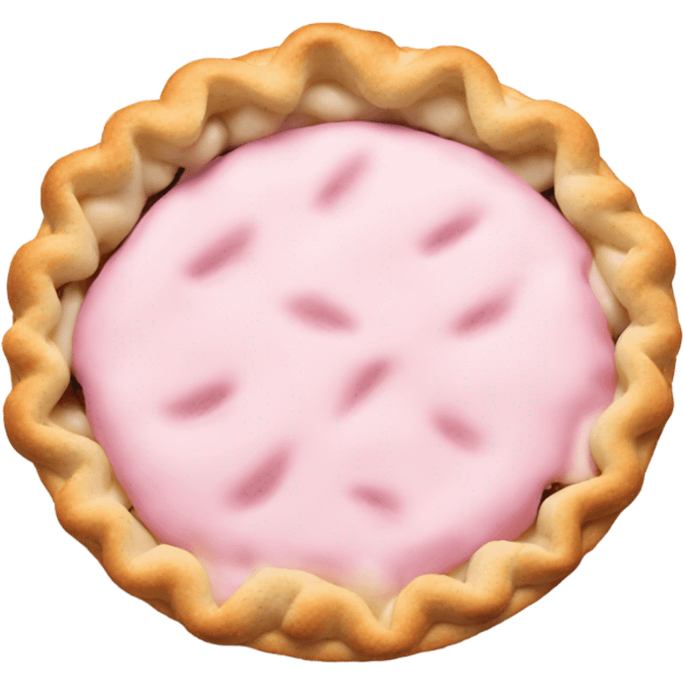 pale pink pie emoji