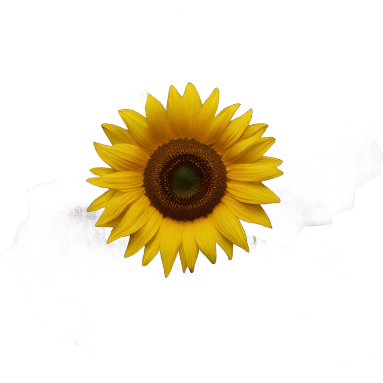 Sunflower burgundy rose emoji