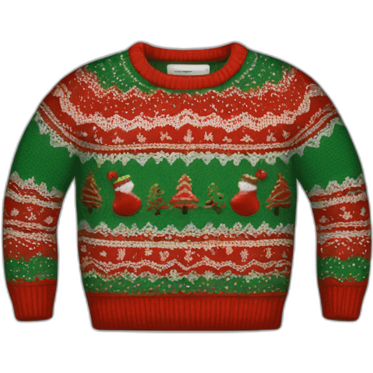 christmas sweater emoji