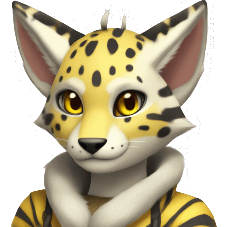 Anthro Metabee Medabee Renamon Zeraora Vernid Serval emoji