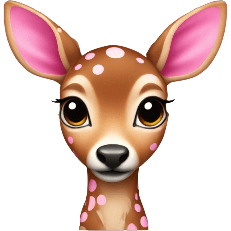 Fawn with pink spots emoji